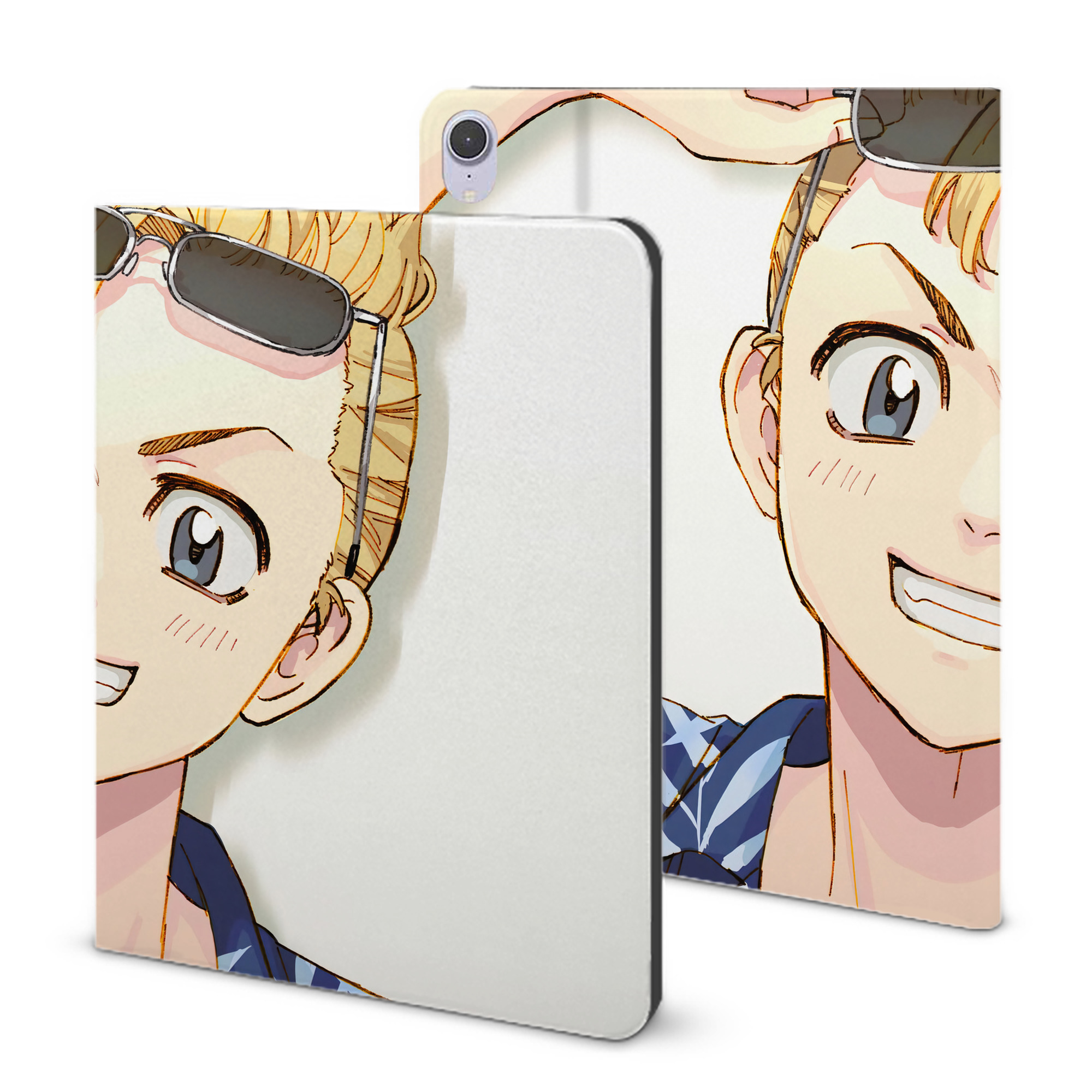 （画像用） 東京リベンジャーズ Tokyo Revengers IPad ケース ブック型 PUレザー TPU 耐衝撃 軽量 薄型 ペン収納なし 全面保護 IPad 各モデル対応